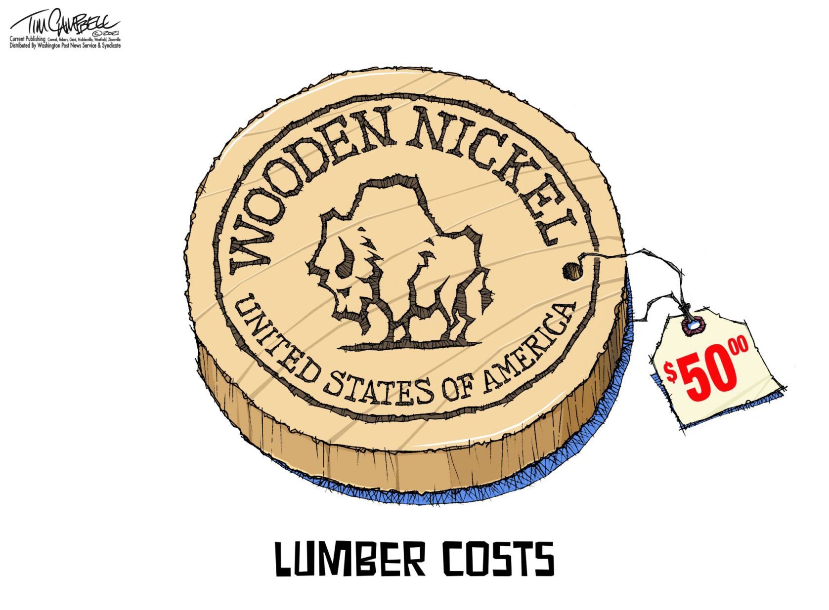Tim Campbell cartoon